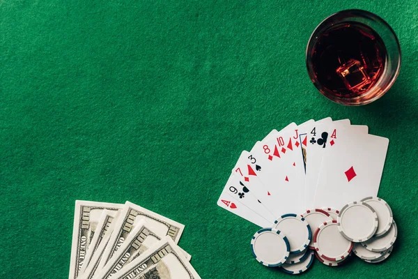 Bandar Poker hand rankings and payout table